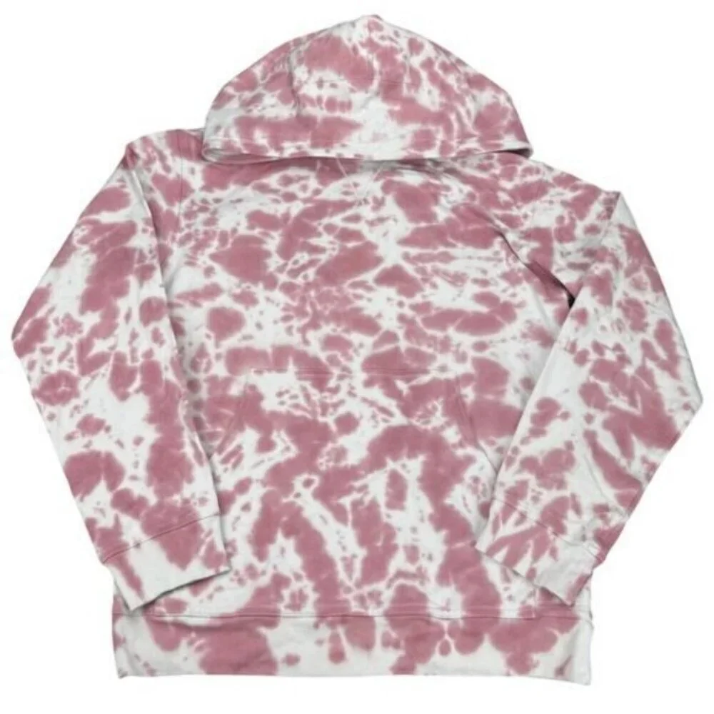 Lululemon All Yours Hoodie Tie Dye Fleece In Marmoleado Tie Dye Brier Rose 4